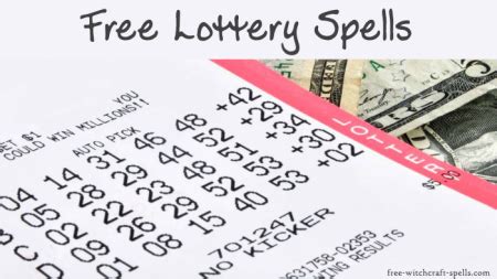 Lottery Spells – Free Witchcraft Spells.